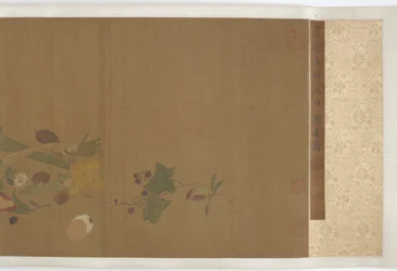 Fruit, groenten, bloemen en insecten, Ming-dynastie