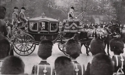 Begrafenisstoet van Koning Edward VII, Londen, 20 mei 1910