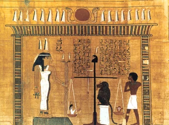 Begrafenispapyrus, Oud-Egyptisch, 18e dynastie, 1550-1293 v.Chr.