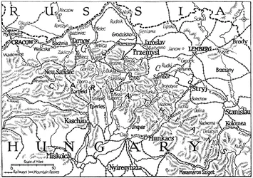 Galicië en de Karpatenpassen, 1915