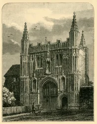 Poort van de Sint-Jansabdij, 1898