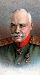 Generaal Mikhail Vasilevich Alexeiev 1857-1918, Russische soldaat, 1917