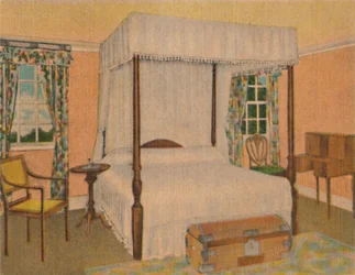 Slaapkamer van Generaal Washington