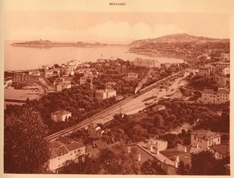 Algemeen uitzicht en Cap Ferrat, Beaulieu, 1930