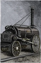 George Stephensons locomotief Rocket, 1829 1892