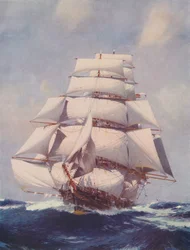 Gracieus varen op zee, 1936