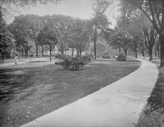 Grand Circus Park, Detroit, Michigan, ca. 1897