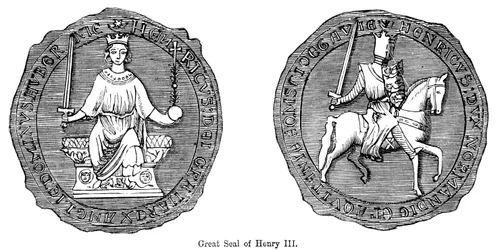 Grote zegel van Hendrik III