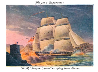 H.M. Fregat Juno ontsnapt uit Toulon, 1936