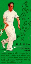 H. G. N. Lee - Forehand Drive, ca. 1935