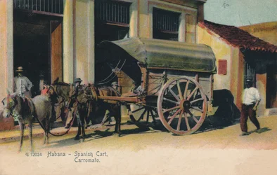 Habana - Spaanse Kar. Carromato, c1907