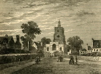 Hackney Kerk, c1876