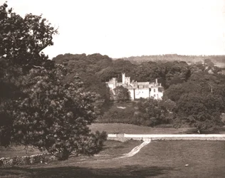 Haddon Hall, nabij Bakewell, Derbyshire, 1894