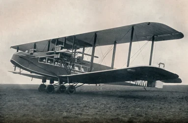 Handley-Page W.10 passagiersvliegtuig in gebruik bij Imperial Airways, 1929