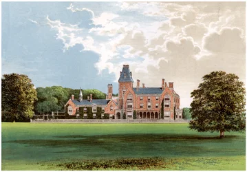 Hemsted Park, bij Staplehurst, Kent, huis van Burggraaf Cranbrook, ca. 1880