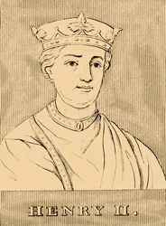 Hendrik II, 1133-1189, 1830