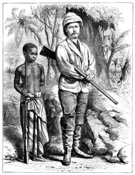 Henry Morton Stanley 1841-1904, Welshe journalist en ontdekkingsreiziger, 19e eeuw