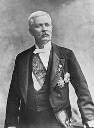 Henry Morton Stanley, Welshe journalist en ontdekkingsreiziger, eind 19e of begin 20e eeuw