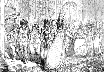 High Change in Bond Street - ou - la Politesse du Grand Monde, 1796