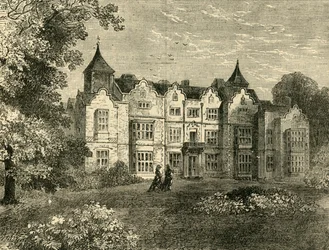 Holland House, vanuit het noorden, ca. 1876