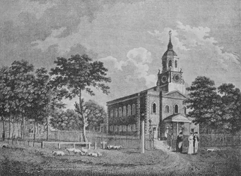 Heilige Drie-eenheidskerk, Clapham, c1812, 1912