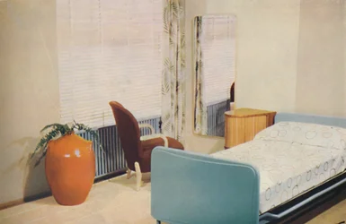 Hotelkamer, 1940