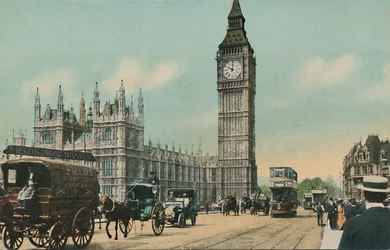 Houses of Parliament en Westminster Bridge, Londen
