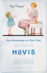 Hovis brood advertentie, 1921