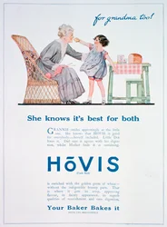 Hovis brood advertentie, 1923