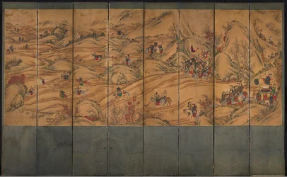 Jachtscène, 1800s
