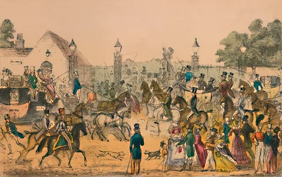 Hyde Park Corner, 1825