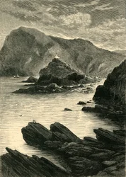 Ilfracombe - Uitzicht vanaf de Rotsen aan de Basis van de Capstone, 1898