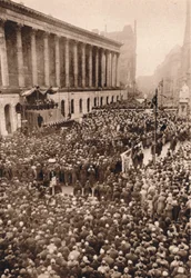In Birmingham: Koning Edward VIII. uitgeroepen in de op een na grootste stad van Engeland, 1936
