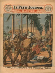 In Haïti laten de Amerikanen buskruit spreken, 1929
