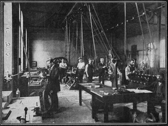 In de Transvaal - De Pretoria Munt voordat het werd overgenomen door de Britten, 1900
