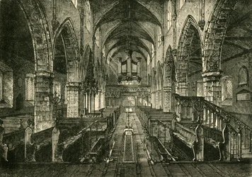 Interieur van Londonderry Kathedraal, 1898