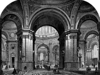 Interieur van St Paul