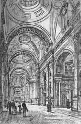 Interieur van de oratorium, 1890