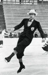 Jack Dunn, Britse kunstschaatser, Winterspelen, Garmisch-Partenkirchen, Duitsland, 1936