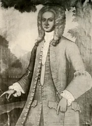 Jan Baptist Van Rensselaer, in jas met manchetten tot boven de elleboog, ca. 1650, 1937
