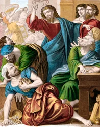 Jezus en de geldwisselaars