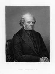 John Russell, 1e Graaf Russell, Britse Whig en Liberale politicus, ca. 1870
