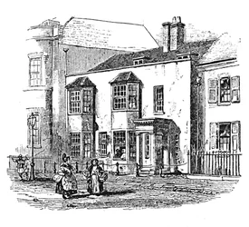 Woonplaats van Johnson in Brightelmstone, 1907