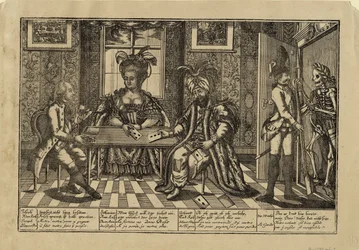 Jozef II, Catharina de Grote en Sultan Abdul Hamid I kaarten, c. 1780