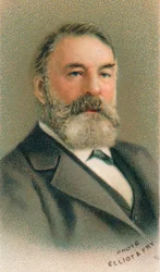 Joseph Joachim, 1831-1907 Hongaarse violist, dirigent, componist en leraar, 1911