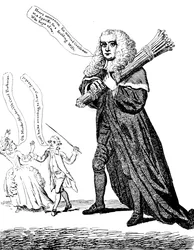 Rechter Duim of stokken van een wettige grootte voor gezinsdiscipline, 1782