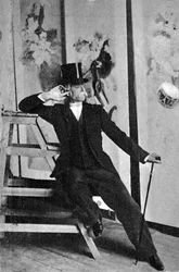 Jules Chéret, Franse kunstenaar, 1895