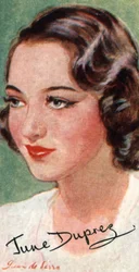 June Duprez, 1918-1984, Britse filmactrice, 20e eeuw