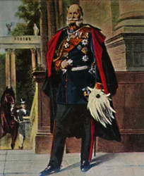 Kaiser Wilhelm I. - Schilderij van Plockhorst