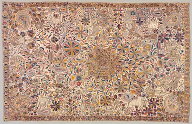 Kantha Ceremonieel Quilt, 1800s